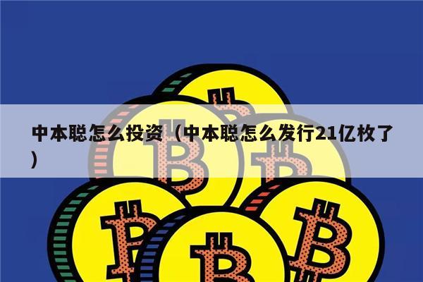 中本聪怎么投资（中本聪怎么发行21亿枚了）-第1张图片-交易所